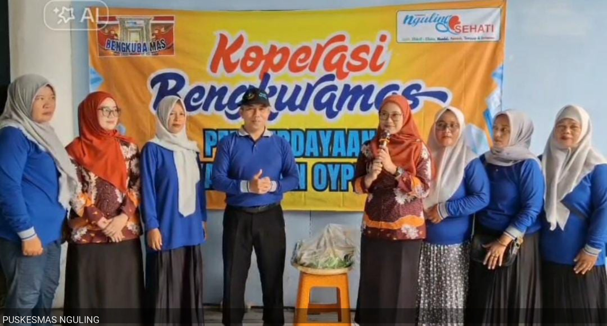 Berdayakan OYPMK dan Hapus Stigma, Puskesmas Nguling Resmi Luncurkan Koperasi BENGKURAMAS